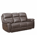 Home Essential TSA-303 -BRown leather Sofa
