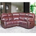 Home Essential TSA-303 - Chestnut Brown leather Sofa (1)