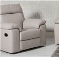 Home Essential TSA-312- Putty  leather Sofa