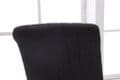 JP CH 250  Plush Velvet Black Chairs By Jesse plana