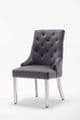 CH-900 Chelsea Black Dining Chair Studio Photo 2