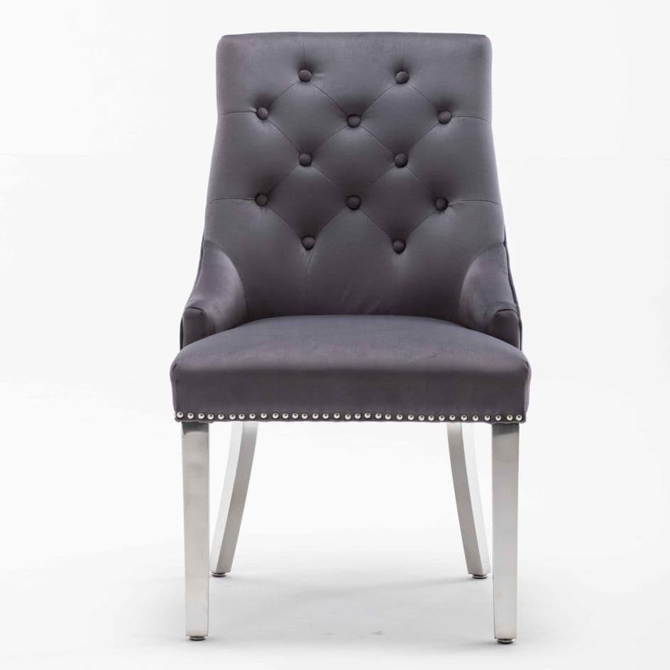 CH-900 Chelsea Black Dining Chair Studio Photo 2