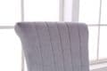 JP CH 250  Plush Velvet Grey Chairs By Jesse plana