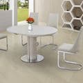 JP DT2135 Dining table 110-150cm(Round/Oval) (Cream)& JP CH6652  Cream Chairs From Jesse plana (1)