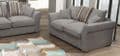 TSS - Fabric Sofa Scatter Back -  Beige