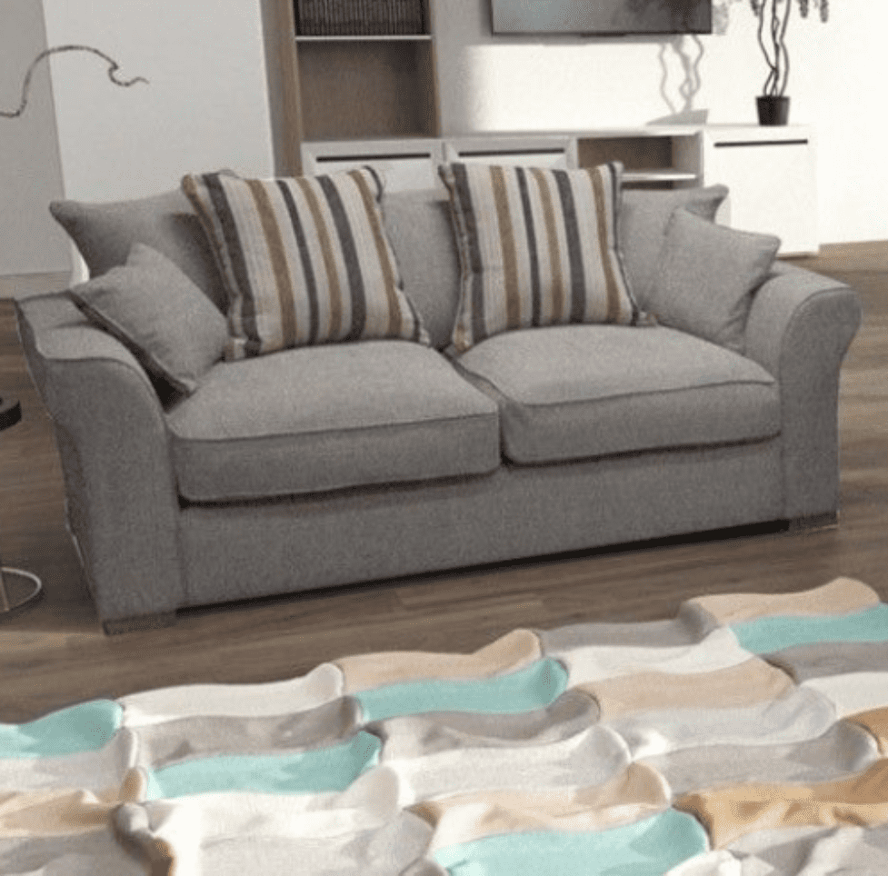 TSS - Fabric Sofa Scatter Back -  Beige