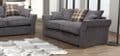 TSS - Fabric Sofa Scatter Back -  Charcoal