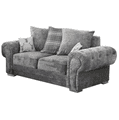 TSS - Fabric Sofa Set (3 Seater + 2 Seater) Sofa (Grey)