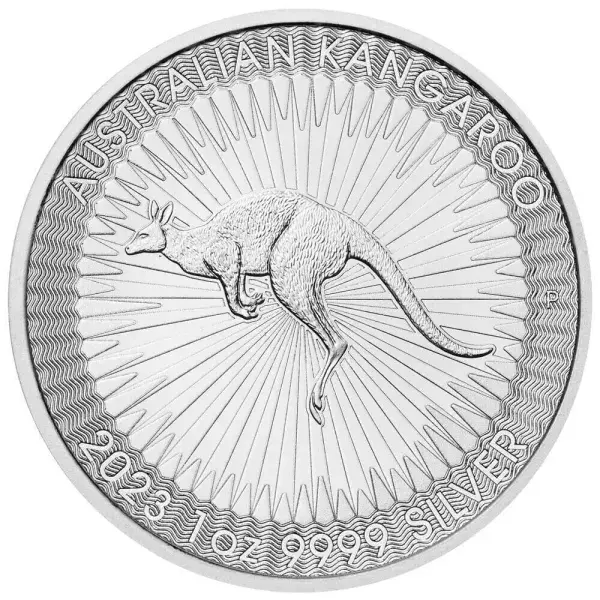 2023 1oz Silver Australian Kangaroo  $1 Coin 0.999-FREEPOST