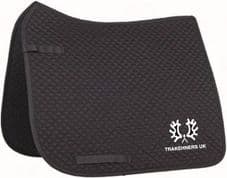 DRESSAGE SADDLE CLOTH BLACK