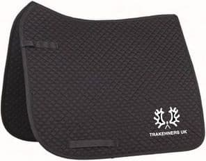 DRESSAGE SADDLE CLOTH BLACK