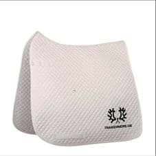 DRESSAGE SADDLE CLOTH WHITE