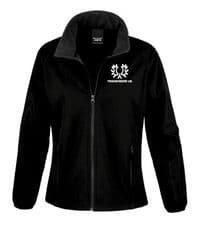 LADY FITTED BLACK  SOFT SHELL JACKET