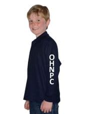 LONG SLEEVE POLO SHIRT PRINTED