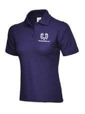 PURPLE LADY FITTED POLO SHIRT