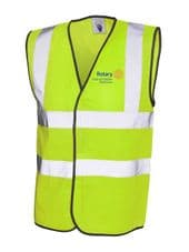 ROTARY CLUB SLEEVELESS SAFETY WAISTCOAT