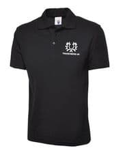 UNISEX BLACK POLO SHIRT