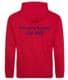 UNISEX HOODED SWEATSHIRT  RED