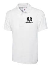 UNISEX WHITE POLO SHIRT