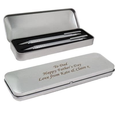 Personalised 2 Pen Box Set