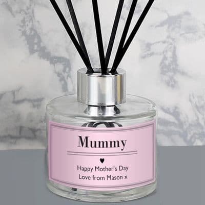 Personalised Classic Pink Reed Diffuser