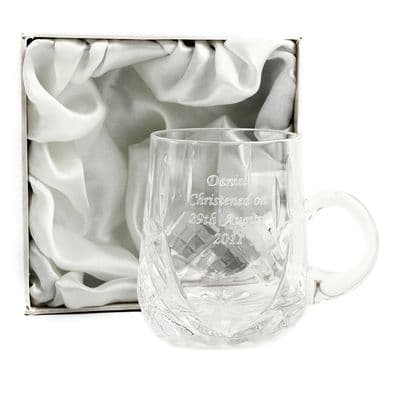 Personalised Crystal Cup in Gift Box