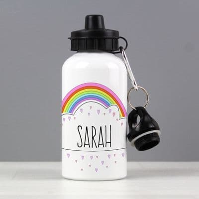 Personalised Drinks Bottle - Rainbow