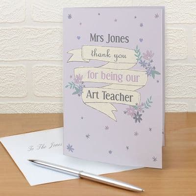 Personalised Garden Bloom Card