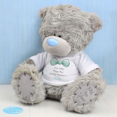 Personalised Me to You Page Boy Bear with T-Shirt