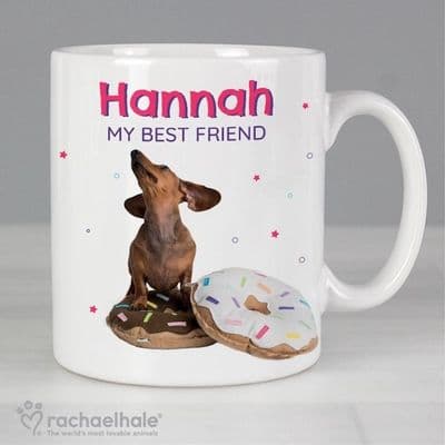 Personalised Rachael Hale Mug  - I Donut Know