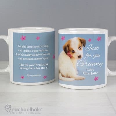 Personalised Rachael Hale Mug - Just for You' Puppy