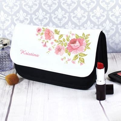 Pretty Rose Make Up Bag