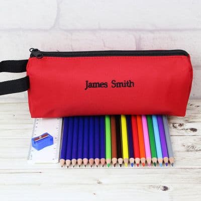 Red Case and None Personalised Contents