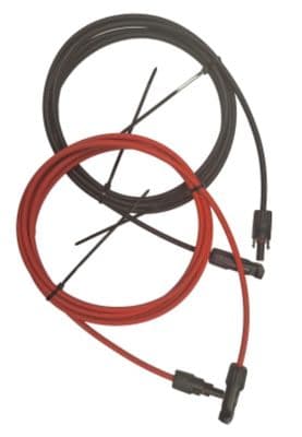 2 x 4mm MC4 Terminated Solar Cable 6m DSCB46