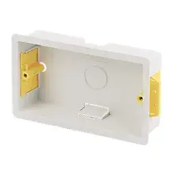 35mm Twin Dry Line Back Box