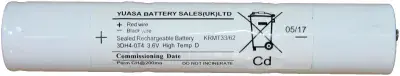 3DH4-0T4  BATTERY WITH TAGS 3.6VOLT 4000Ah