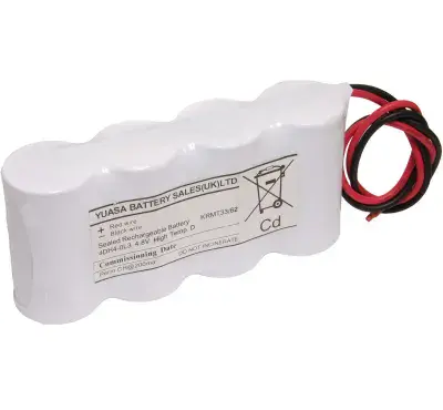 4DH4-0L4  BATTERY WITH LEADS 2.4VOLT 4000Ah