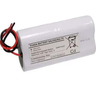 4DH4-0L5  BATTERY WITH LEADS 2.4VOLT 4000Ah