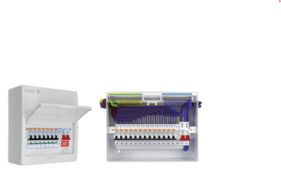 ADCUSPSD11 Consumer Unit with SPD & Isolator 11 Usable Ways