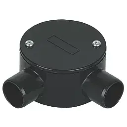Angle Box 20mm PVC White or Black