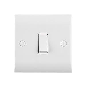 Curved Edge 10AX 1G 2-Way Switch CE101