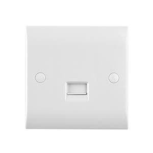 Curved Edge Telephone Secondary Socket CE785