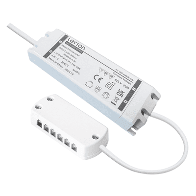 DRV24-30W-JB6-1M 24V 30W LED driver with JB6 junction block