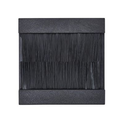 Euro Module 50mm Brush Module - Matt Black