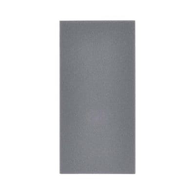 Euro Module Half Blank - Grey MOHBGR