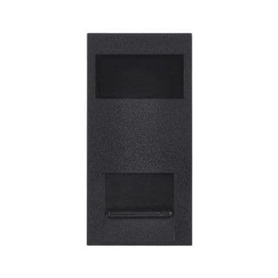 Euro Module Telephone Secondary Module - Matt Black