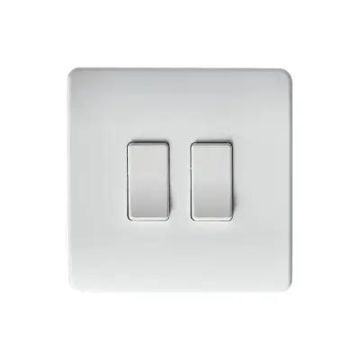 Forum Lighting Kinetic Light Switch 2 Gang 2 Way CUL-45723