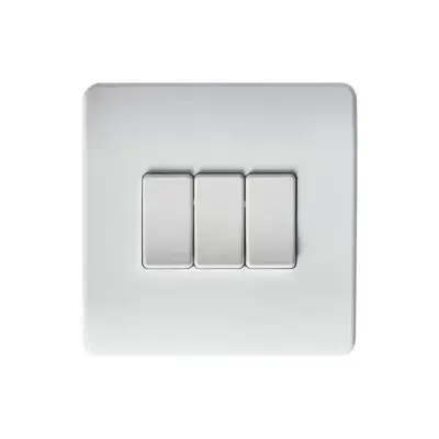 Forum Lighting Kinetic Light Switch 3 Gang 2 Way CUL-45724