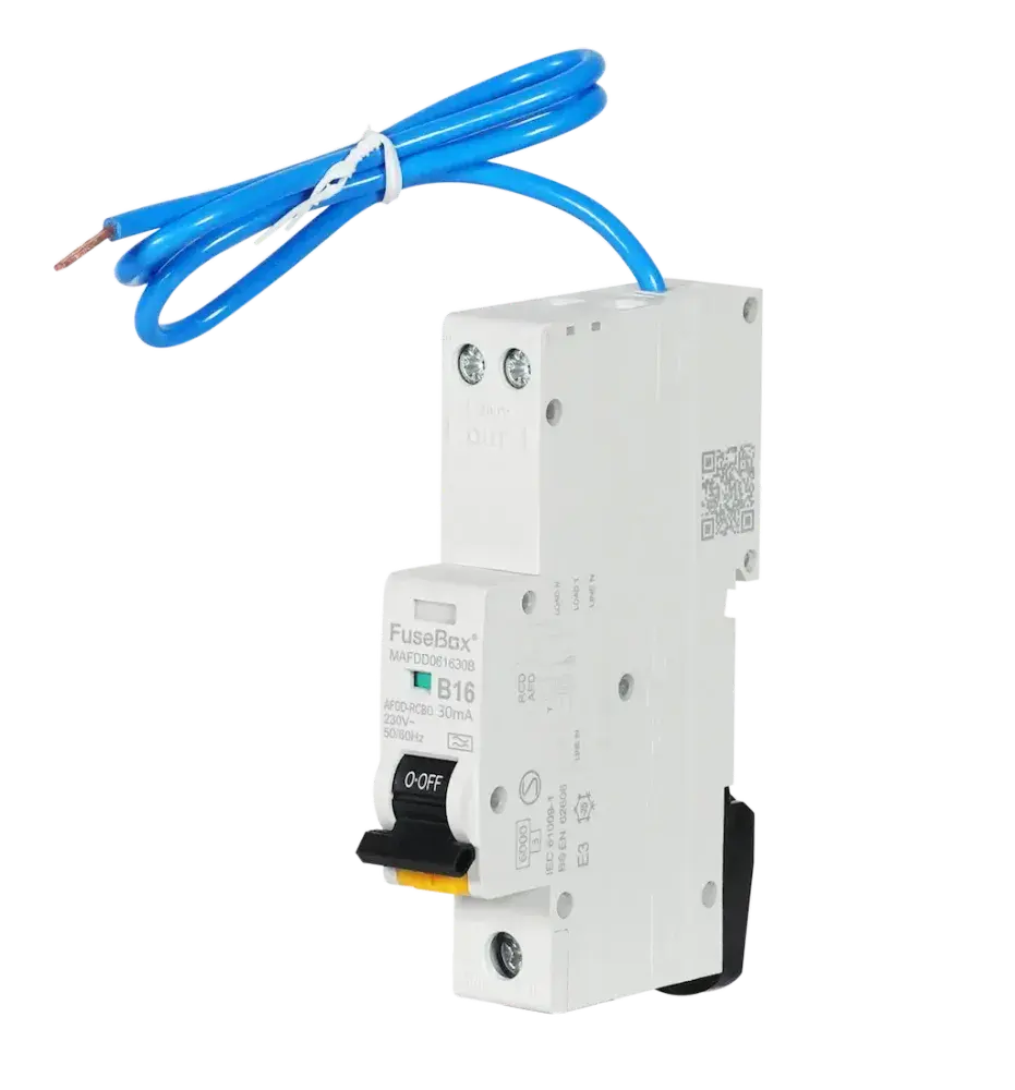 Fusebox 16A Mini AFDD RCBO 30mA MAFDD061630B