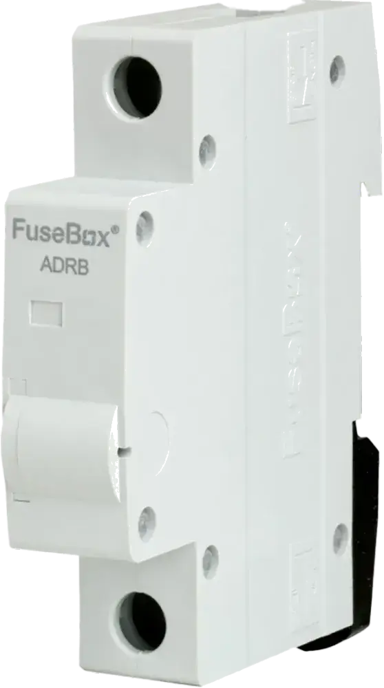 Round Rast Fix Box Fusebox ADRB Blank Din Rail Mount